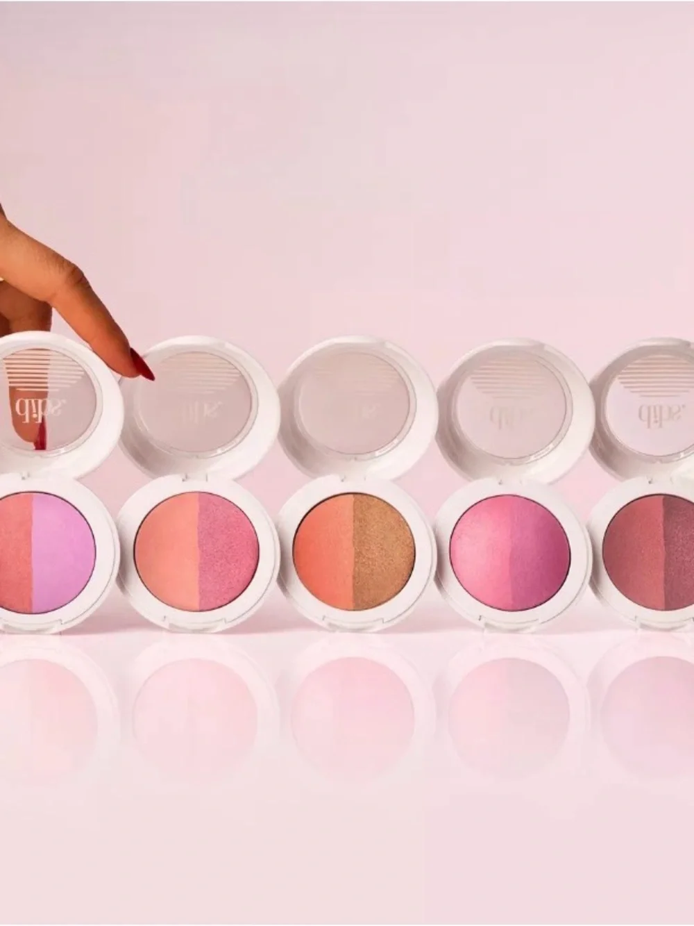 Dibs The Duet Baked Blush Duo in VIP Pink NIB